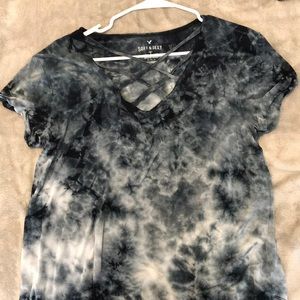 American Eagle Outfitters Tie-Dye Short Sleeve Tee